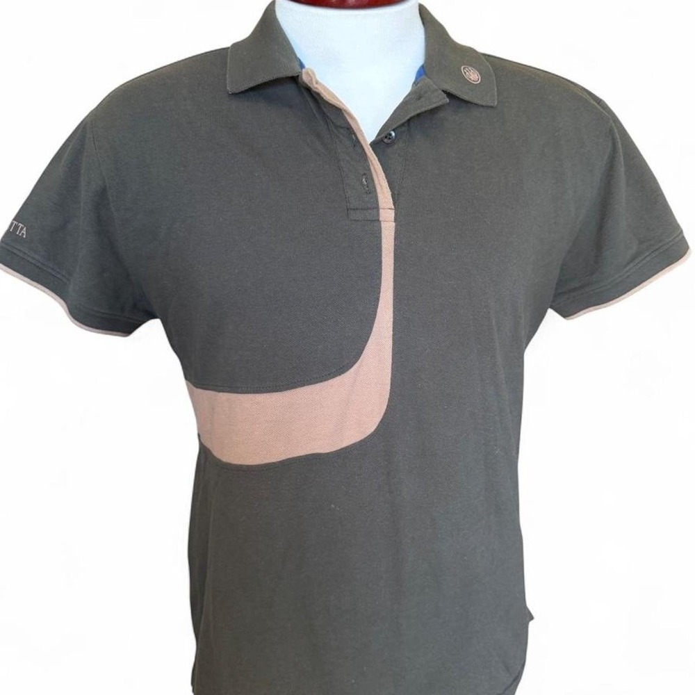 Beretta Men's Green Collared Shirt Sz XL. B4